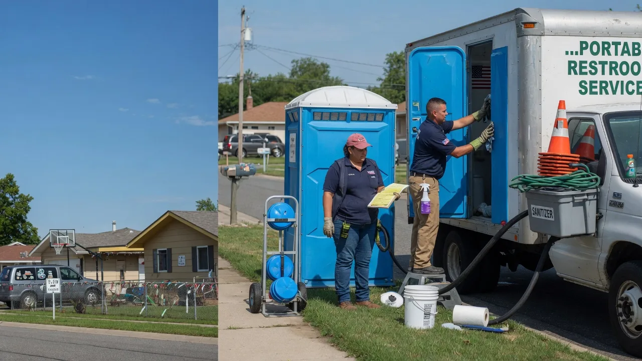Portable Toilet Rental in Dover, OH near me